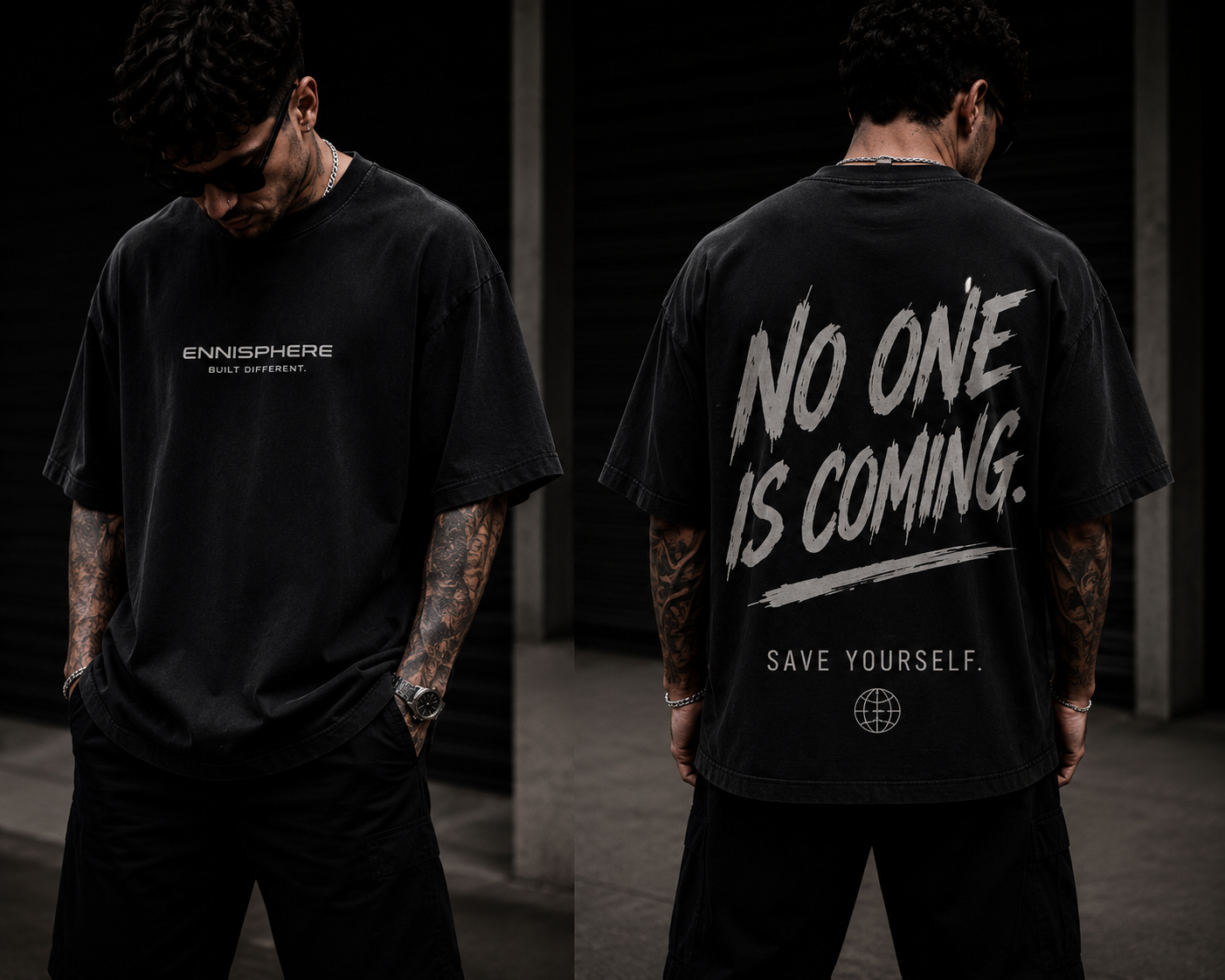 No One Is Coming - Oversized Tee