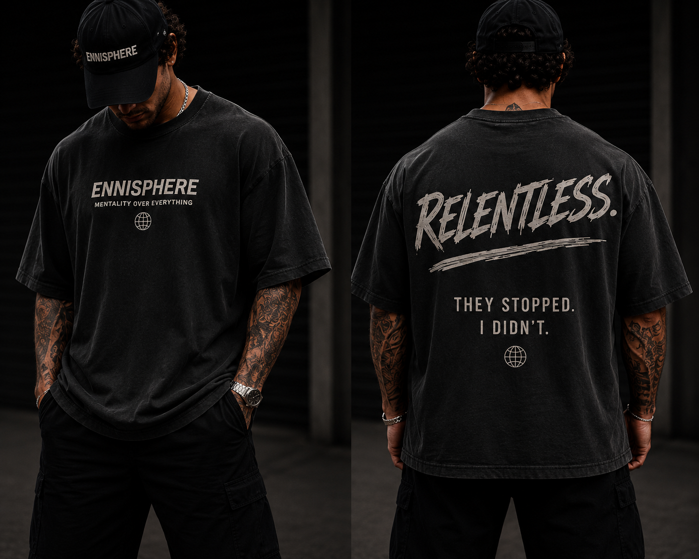 Relentless - Oversized Tee