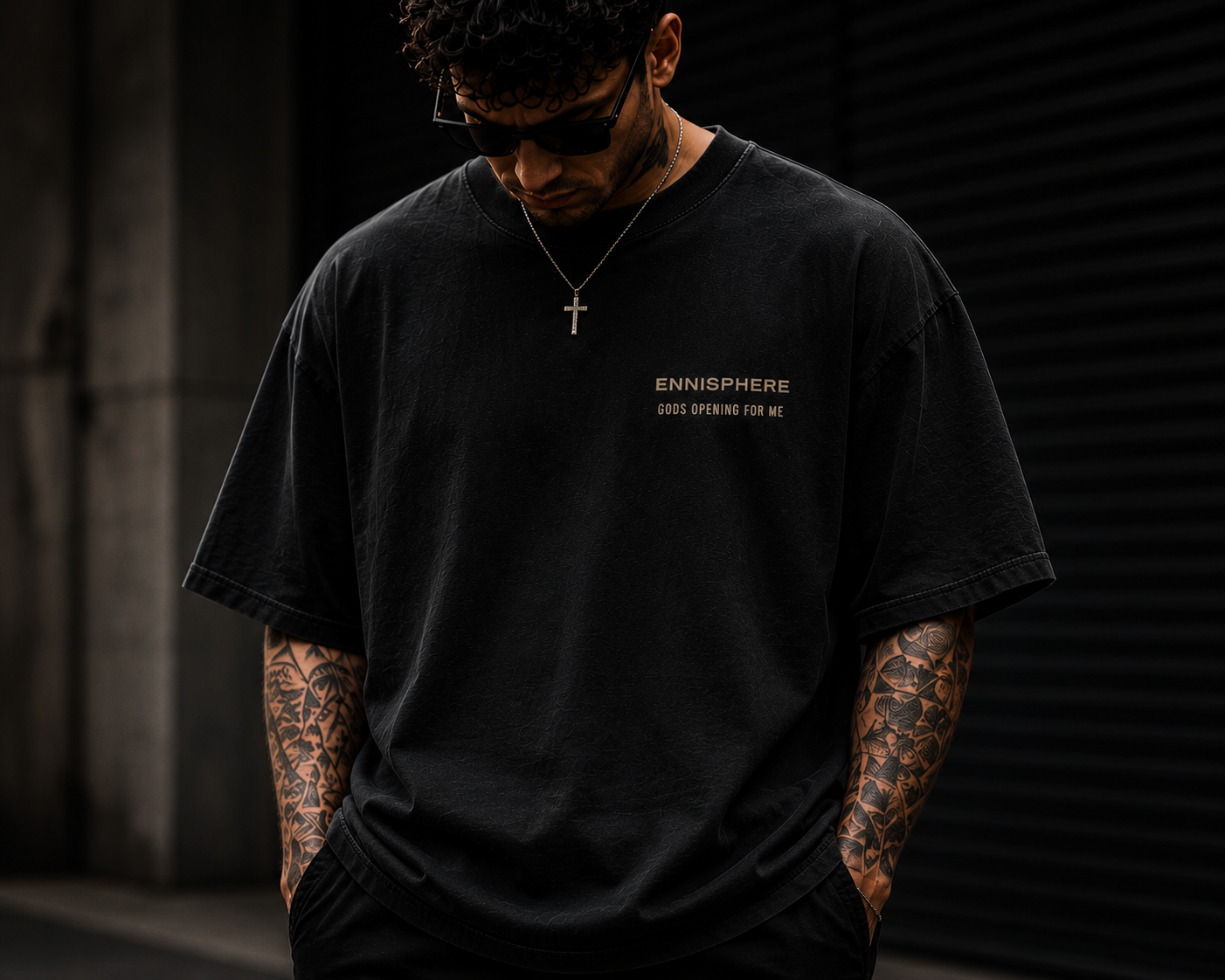 Blessings Over Every Door - Oversized Tee